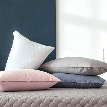 오가닉솔리드 사계절 면 베개커버 S,L