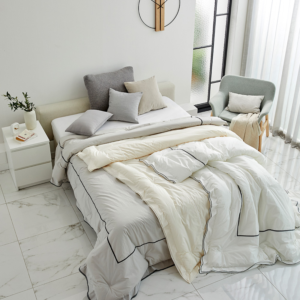 헤이마 체르니(면100%) 슬림차렵이불 S,Q