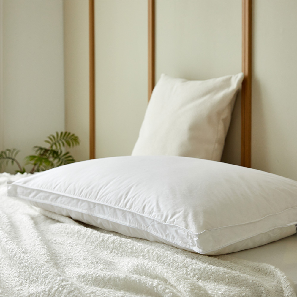 슬립앤슬립 쉬폰구스(면100%) 구스베개속통 L