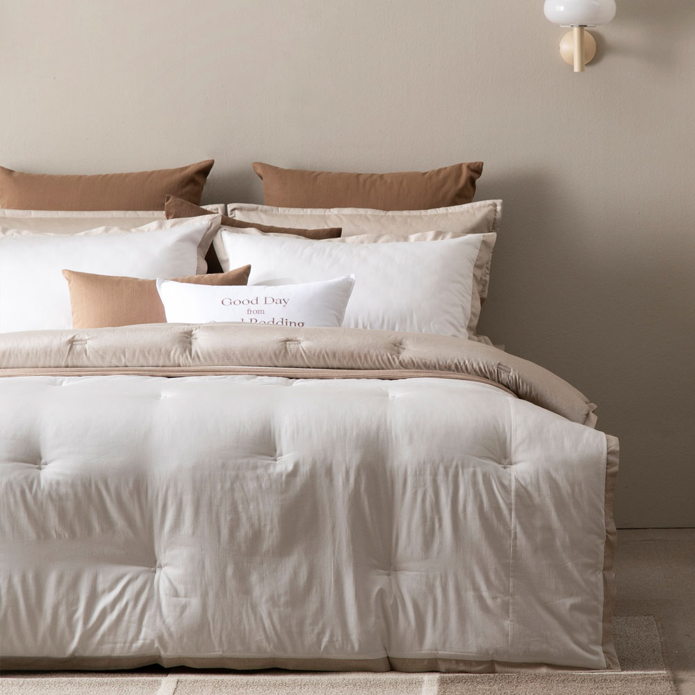 [건조기OK] 니케 차렵 2점 세트 SS, Q, K, SK +패드, 베개솜 증정